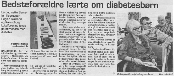 bedsteforældre til diabetes foredrag